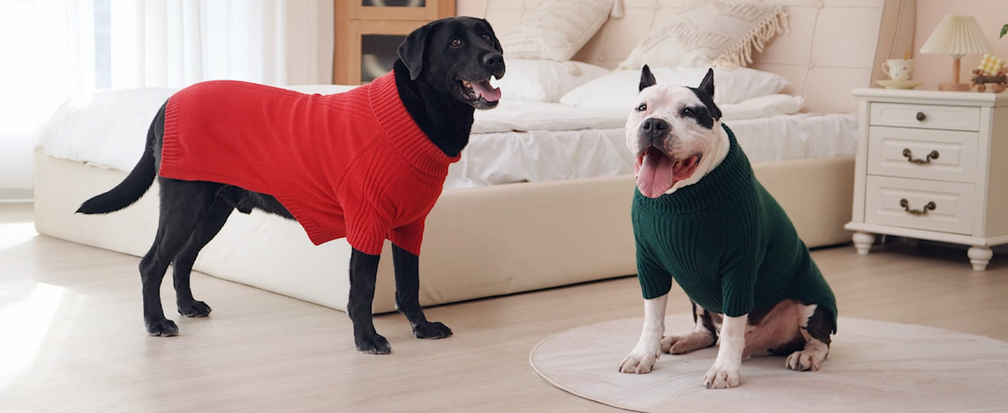 Amazon.com : IECOii XXL Dog Sweater,Thermal Knit Big Dog Sweater